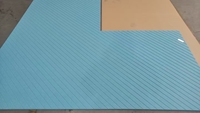 Panneau mural acoustique rainuré à motif personnalisé, panneau absorbant le son en PET pour la décoration murale artistique intérieure