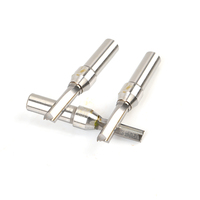Fraise droite anti-vibration TCT à 2 dents, revêtement TiN/AlTiN, OEM/ODM pour le travail du bois CNC