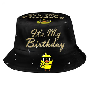Sombrero de Pescador Unisex para Cumpleaños, Sombrero de Playa para Verano, <span class=keywords><strong>Gorra</strong></span> de Fiesta para Hombres, Mujeres y Adolescentes - Product Image 5