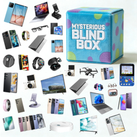 Boîtes Mystères Vintage de Haute Qualité Lucky Electronics pour Festival, Cadeaux Aléatoires pour Smartphone 5G, Montre Connectée, Écouteurs – 100% Surprise