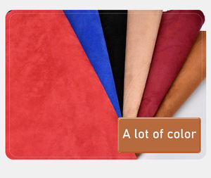 Daim 1.5 mètres de largeur tissu Faux daim à dos en mousse pour garnitures de <span class=keywords><strong>voiture</strong></span> sièges de <span class=keywords><strong>voiture</strong></span> flanelle de <span class=keywords><strong>plafond</strong></span> avec mousse - Product Image 4