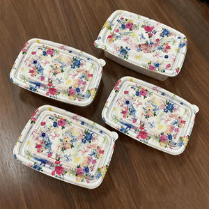 ओम कस्टम भोजन प्रीप कंटेनर डिस्पोजेबल थोक निर्माता रसोई संगठन के लिए मुद्रित पेंट्री खाद्य भंडारण कंटेनर - Product Image 4