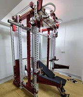 Série TTFlex Poulie Smith 3D de haute qualité 3-en-1 Machine de gymnastique de qualité commerciale pour la poitrine et les jambes pour un usage domestique Matériau en fer