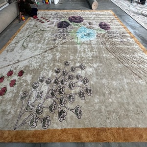 Alfombra con mechones a mano con logotipo personalizado, alfombra lavable para decoración del hogar, alfombra inspirada en Anime - Product Image 1