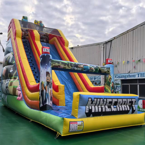 Thương mại ngoài trời PVC <span class=keywords><strong>Inflatable</strong></span> <span class=keywords><strong>Bouncer</strong></span> lâu đài nhảy bouncy nhà <span class=keywords><strong>Inflatable</strong></span> Slide cho trẻ em - Product Image 1