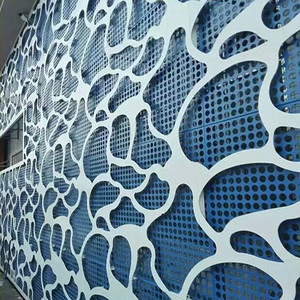 Renovation de murs extérieurs, placage en aluminium sculpté, renovation de façade de bâtiment, panneau en aluminium - Product Image 2