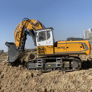 <span class=keywords><strong>HUINA</strong></span> <span class=keywords><strong>K970</strong></span>-200 RC camion Spot 1/14 <span class=keywords><strong>K970</strong></span>-200 pelle avant pelle avant modèle pelle avant entièrement en métal pelle avant RC pelle hydraulique - Product Image 5