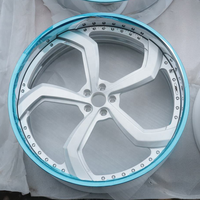 Jantes forgées en deux parties GY Deep Concave personnalisées et durables de 20, 22, 24, 26 pouces, 5x114.3, 5x112, 5x100, 5x120 pour BMW M2, M3, M4, M5, F30, X3, G20