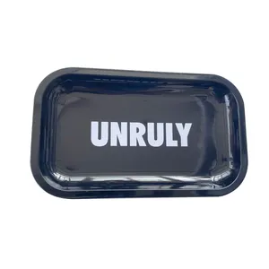 Custom Melamine Printed Rolling Serving Trays A variety of colors selling wholesale quality rolling tray