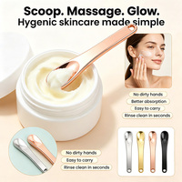 Rouleau de massage facial 3D non électrique en or 24 carats pour lifting des yeux et du visage, outil de massage énergétique, barre de beauté à marque privée