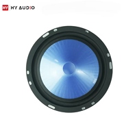 HY AUDIO Suku Cadang Speaker Kerucut dan Kumparan 6 Inch Midrange Speaker Kit Kerucut Kertas Tinggi Efektif 22 mm Suku Cadang Pengganti untuk Speaker