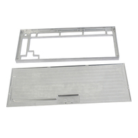 Ensemble de clavier d'ordinateur CNC, en aluminium, de haute qualité, fraisage, pièces métalliques, personnalisées