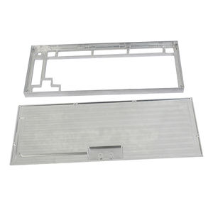 Piezas de marco de Metal personalizadas para teclado de ordenador, fresadora CNC de aluminio de alta calidad - Product Image 1
