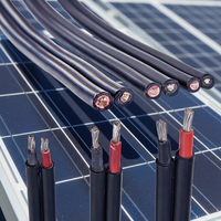 Hochwertige H1Z2Z2-K Zertifizierte Solar-PV-Kabel Einadrig 1x4mm2 Verzinntes Kupfer XLPE-Isolierung DC 1,5KV Stromkabel