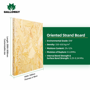 Tablero Estructural <span class=keywords><strong>OSB</strong></span> de Alta Calidad de 4x8 pies, 10mm 15mm 18mm 25mm, Placas de Aislamiento <span class=keywords><strong>OSB</strong></span>, Láminas para Construcción de Edificios para Australia - Product Image 3