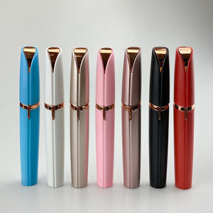 Mini depiladora recortadora de cejas, operación inalámbrica recargable por USB <span class=keywords><strong>para</strong></span> cejas y vello facial <span class=keywords><strong>fino</strong></span>, maquillaje rápido 2025 - Product Image 5