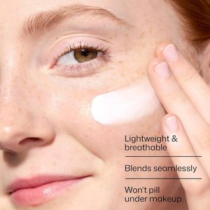 Crème solaire visage quotidienne UV avec oxyde de zinc transparent et acide hyaluronique, hydrate et protège, idéale pour les peaux sèches et mixtes - Product Image 2