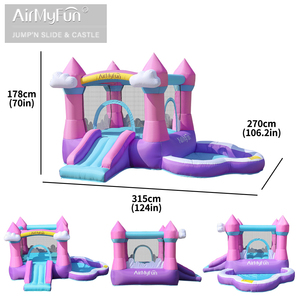 Gorila inflable de tela Oxford Moonwalk para niños al aire libre Castillo de salto hinchable Casa de rebote para niños pequeños - Product Image 5