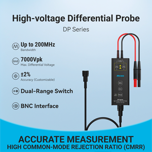 Micsig Dp Serie Oscilloscoop Kit Met Dp700/Dp1500/Dp3000 Hoogspanning Differentiële Sonde 100Mhz 100x/1000x Bijgewerkte Versie - Product Image 2