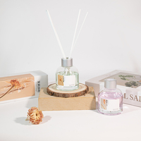 Diffuseur de parfum floral naturel longue durée OEM ODM 70ml pour la maison, la chambre, le bureau, vente en gros