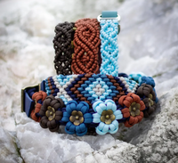 Collier pour chien en paracorde tressé fait main personnalisable, résistant, collier de luxe pour animaux de compagnie
