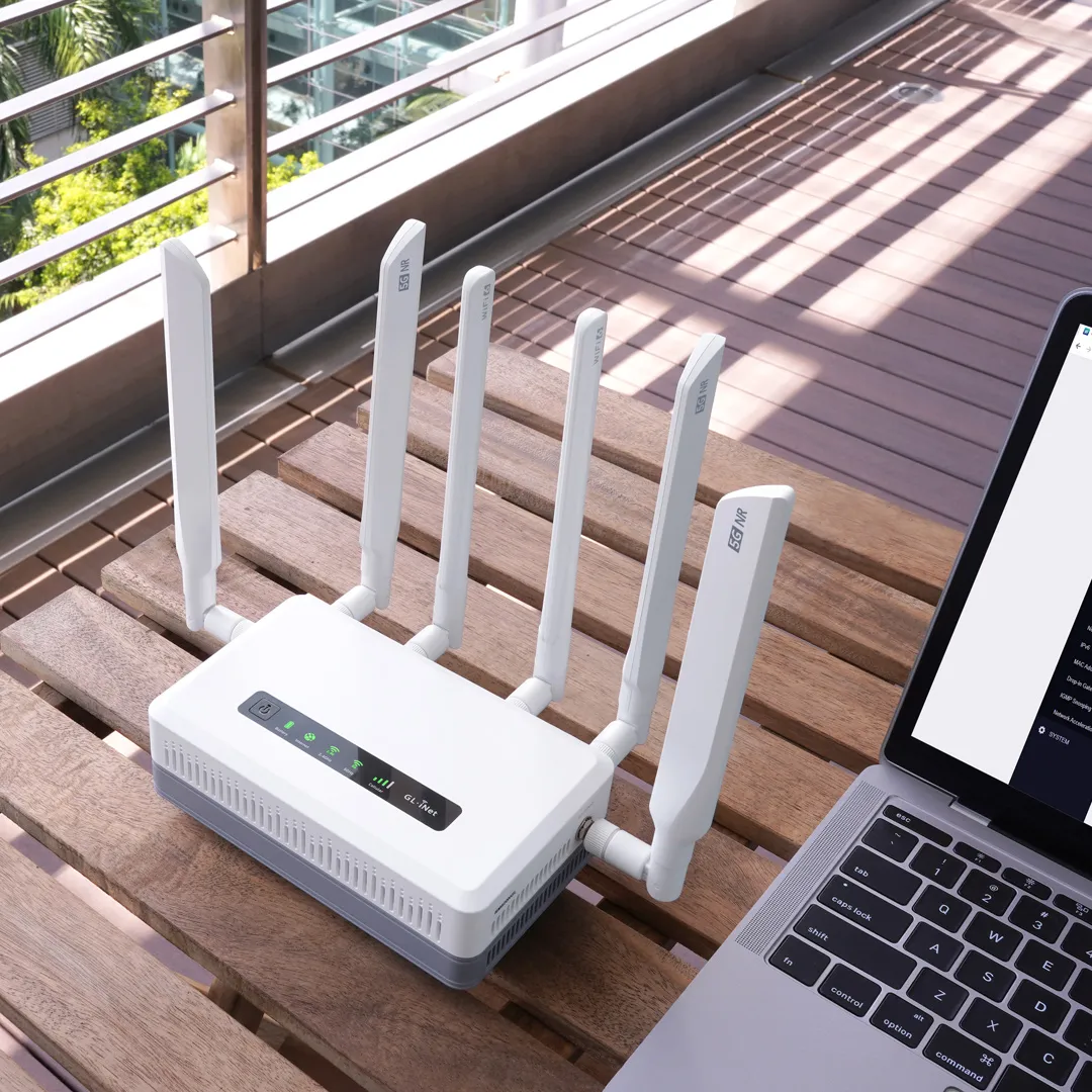 GL. iNET xe3000 wifi6 4G 5G Dual-Sim không dây Wifi duy nhất Modem Wi-Fi 6 5G di động Router