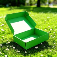 Boîte d'expédition pliable en carton recyclable personnalisée avec pelliculage mat, gaufrage et estampage à chaud pour emballage cadeau et artisanat