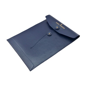 Túi Đựng Tài Liệu Bằng Da Túi Đựng Hồ Sơ Phong Bì Gửi Thư Có Dây Buộc Túi Đựng Tài Liệu Pháp Lý Phỏng Vấn Đóng Kín Túi Đựng Máy Tính Bảng - Product Image 1