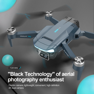 F194 Mini Gps Drones <span class=keywords><strong>4k</strong></span> Hd Double Caméra Hauteur Fixe Brushless 5g Wifi Fpv Pliable Mini <span class=keywords><strong>Drone</strong></span> Quadcopter Uav Garçon Jouets Cadeaux - Product Image 4