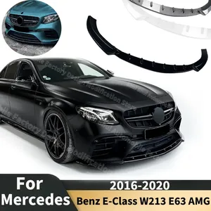 StarNav 2016-2020 Lame de pare-chocs avant pour Mercedes Classe E W213 E63 AMG, Spoiler, Diffuseur, Jupe de protection, Kits carrosserie, Tuning - Product Image 5