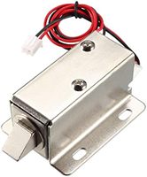 Aismartlink Serrure de porte d'armoire électrique 12V DC, ensemble de verrouillage solénoïde électronique, fourniture d'usine
