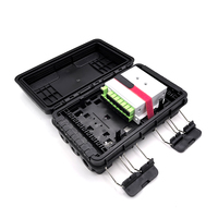 Boîte de distribution optique de fibre optique imperméable extérieure de 16 noyaux avec le diviseur de PLC de la cassette 1*16
