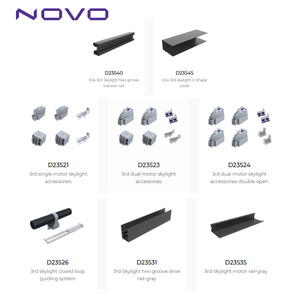 NOVO 3ème Génération Skylights Nid d'Abeille Jour et Nuit Stores Simples/Doubles Moteur <span class=keywords><strong>de</strong></span> Skylight Fenêtre <span class=keywords><strong>de</strong></span> <span class=keywords><strong>Toit</strong></span> pour Supermarché Occultation Totale - Product Image 3