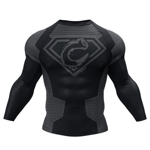 Camiseta Deportiva <span class=keywords><strong>de</strong></span> Compresión con Diseño Moderno 2026, Poliéster, <span class=keywords><strong>Anime</strong></span>, UPF 50+, para Ciclismo, Senderismo, MMA, Muay Thai, Rashguard, Boxeo - Product Image 2