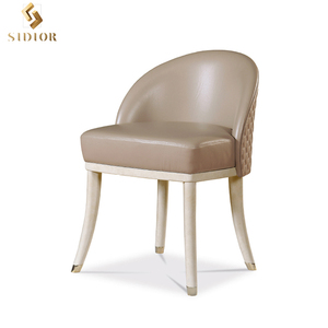 Vendita calda di alta qualità Design squisito semplice in microfibra in pelle italiana di lusso sedia moderna sala da pranzo - Product Image 1