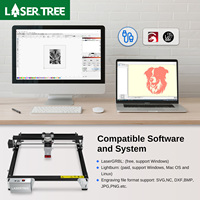LASER TREE K1 Mini graveur laser portable 5W 3030 CNC Diode graveur CNC acier inoxydable métal caoutchouc acrylique bois cuir outils de bricolage