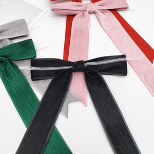 Bán buôn tùy chỉnh Polyester Chenille Ribbon <span class=keywords><strong>Bow</strong></span> gói quà cho lễ kỷ niệm kỳ nghỉ-Tự làm Bao bì & quà tặng giáng sinh - Product Image 2