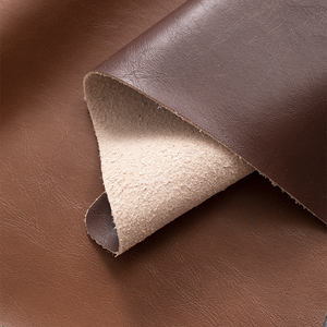 Alta calidad Retro Oil-Wax Faux Leather Ecológico Suave PU Tela Elástica Textiles para el hogar Ropa <span class=keywords><strong>de</strong></span> cama Tapicería amigable con la <span class=keywords><strong>piel</strong></span> para - Product Image 2