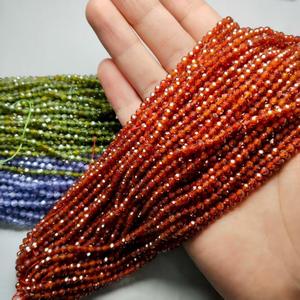 Hot bán nhà máy bán buôn vòng 2/3/4 mét mặt CZ <span class=keywords><strong>Cubic</strong></span> <span class=keywords><strong>Zirconia</strong></span> hạt đối với trang sức làm lỏng đá quý bởi kangyu - Product Image 3