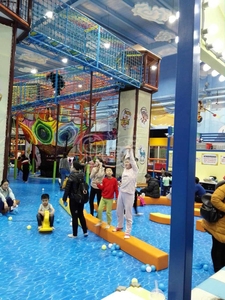 <span class=keywords><strong>HAPPY</strong></span> BABY Circuito de Cuerdas, Parque Temático Interior y Exterior, Tierra de Aventuras, Emocionante Circuito de Obstáculos de Cuerdas - Product Image 2