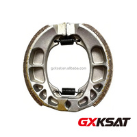 Plaquettes de frein de moto GXKSAT pour CG125 CD70 SUPRA WAVE125, tambour de frein avec garniture de frein de haute qualité