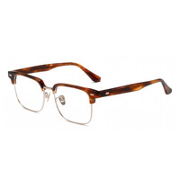 Monture de lunettes de haute qualité pour hommes, carrée, en acétate et titane, lunettes optiques pour femmes