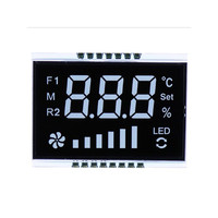 Module d'affichage LCD segmenté HT1621, écran graphique personnalisé avec rétroéclairage bleu pour instruments industriels et appareils à batterie