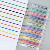 Marqueur acrylique à paillettes permanent à pointe fine, écologique et personnalisé, pour le dessin DIY sur tissu et bois