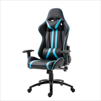 Chaise de bureau pivotante au design traditionnel avec hauteur réglable et revêtement en cuir synthétique pour usage domestique ou professionnel, structure en métal.