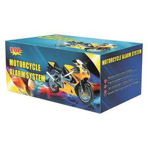 Universal <b>motorcycle</b> alarm system with remote controlled siren warning and a remote control for remote start/stop <b>engine</b> alarm - Product Image 5