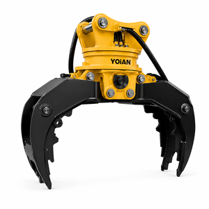 Customized Hydraulic Rotating Grapple for 1-30 Ton Excavators Steel Construction Log & Wood <b>Clamp</b> From - Product Image 4