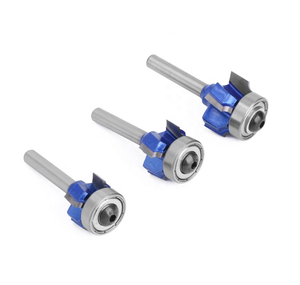 Altin tráng cacbua hrc45 bốn răng Bốn khe Mặt phay cắt cho máy khắc CNC tông đơ 4mm/6mm Đường kính thân - Product Image 4