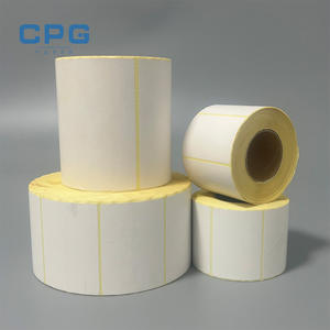 Rollo de Papel Térmico para Etiquetas sin BPA, Directo de Fábrica, 50x25 4"X6", Papel para Impresora de Etiquetas Térmicas con Recubrimiento Superior 6x4 - Product Image 1