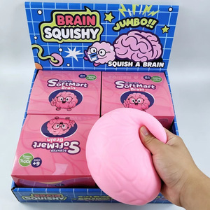 Scented Squishy Brain Stress Relief <b>Toy</b> Soft TPE Fidget <b>Toy</b> <b>Educational</b> Sensory <b>Toy</b> for Teens and Adults - Product Image 3